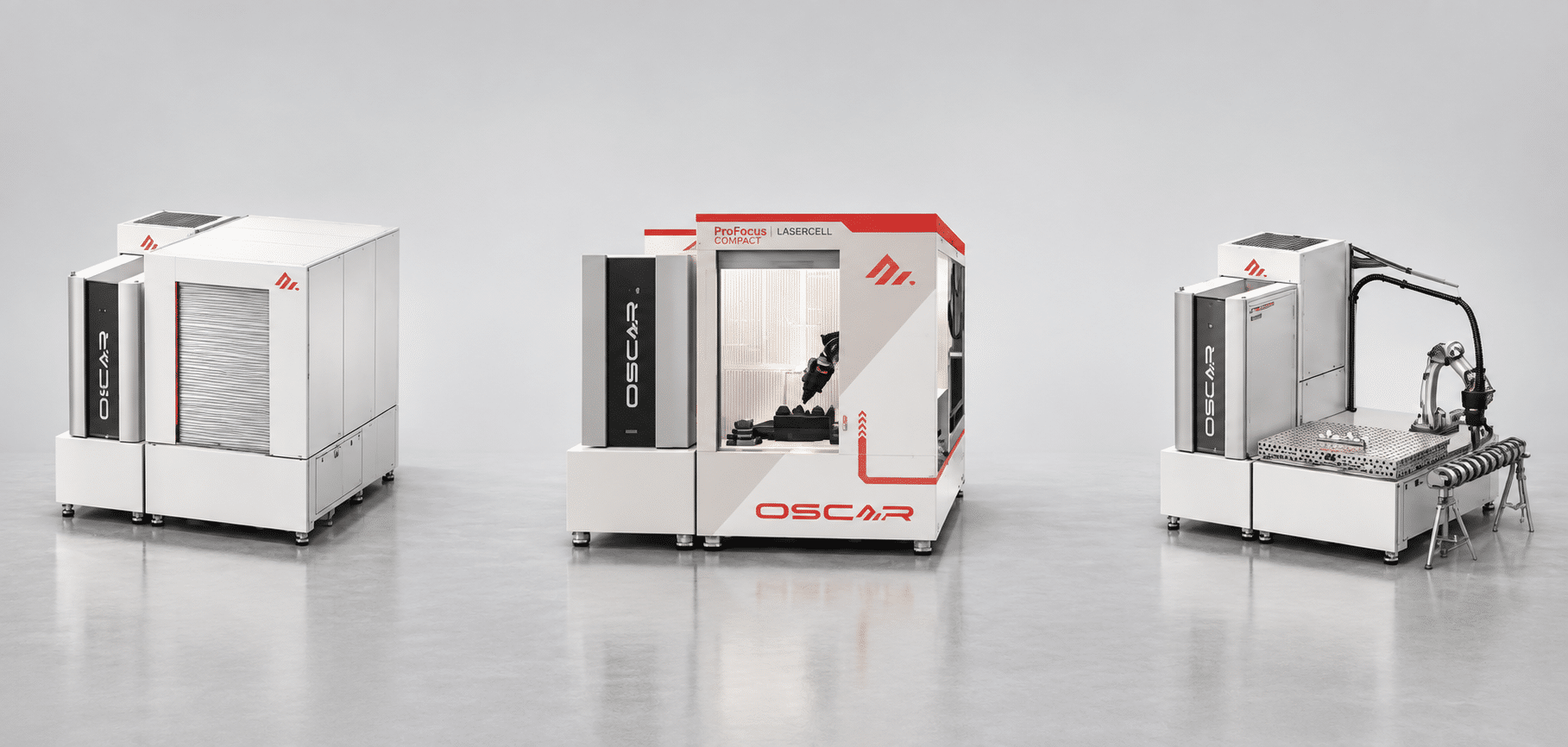 rei Varianten der ProFocus LaserCell Compact von OSCAR PLT